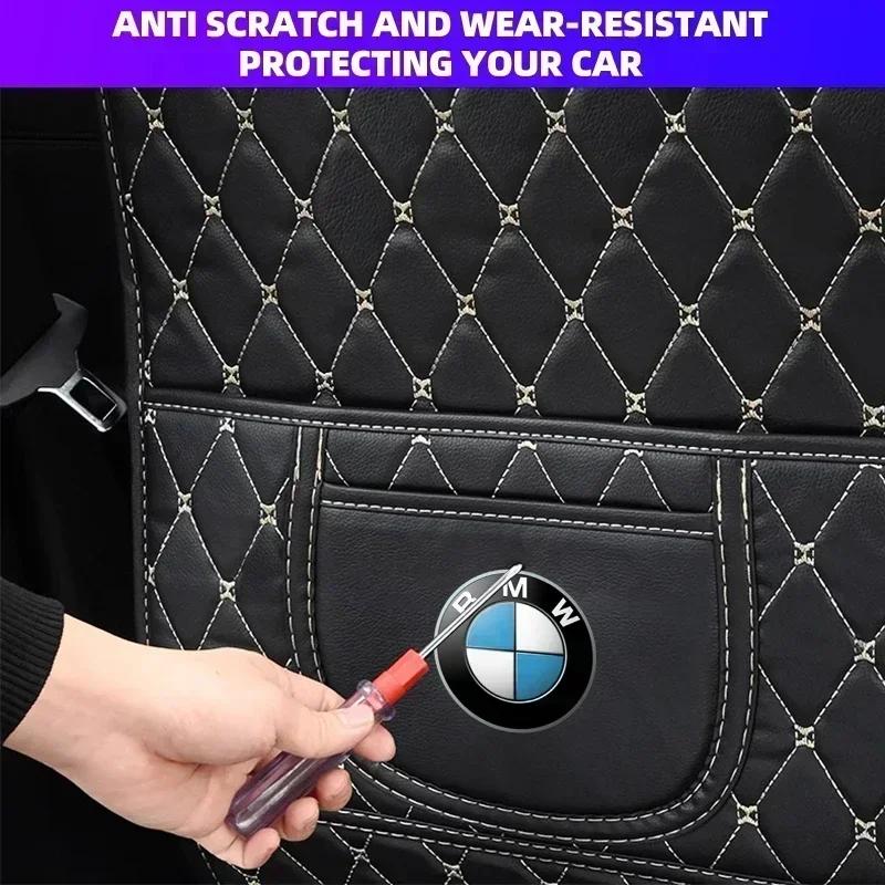 BAIO7 Car Interior Leather Storage Anti Dirt and Anti Wear Pads Scratch Mat for BMW E46 E85 E60 F10 E39 F30 E36 F20 E87 E90 E70 X3 X5