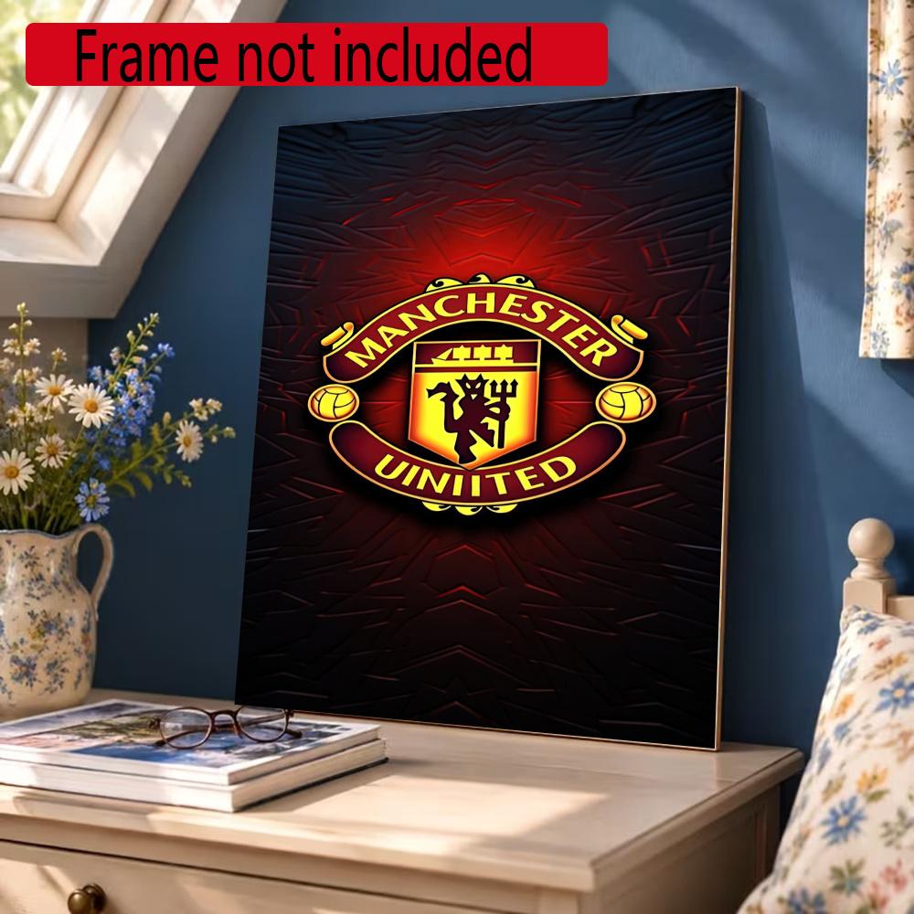 Manchester Diamond Painting Round Diamond Mosaic Rhinestones Diamond Embroidery Craft Kit Wall Decor Without Frame
