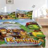 Franklin Friends Print 3Pcs Bedding Set,Duvet Cover with 2 Bedro,Pillowcase Home Birthday Gift