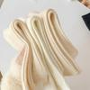 Lot New Cashmere Wool Socks Women's Winter Thicken Warm Black White Pack Set Thermal Japanese Fashion Solid Color