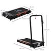 HOMCOM Foldable Electric Walking Treadmill with Remote Control, LCD Display, Speed 1-6 Km/h