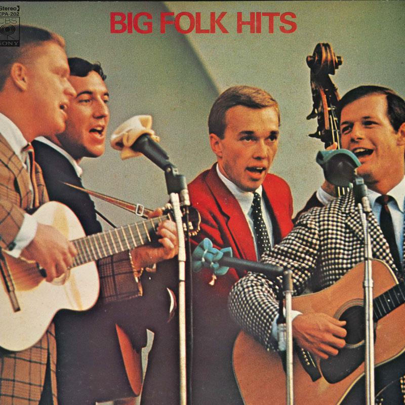 

LP Record BROTHERS FOUR NEW CHRISTY MINSTREL - Big Folk Hits FCPA202 CBS SONY Japan CountryFolk Used