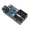 Motherboard USB 2.0 9pin Header 1 To 2 Extension Hub Splitter Adapter Stable Power Supply Plug and Play USB Header