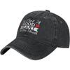 Good Heart But This Mouth Graphic Washed Cotton Baseball Cap Vintage Adjustable Dad Hat