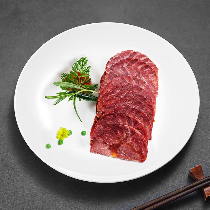 Handun 7-inch White Melamine Round Plate