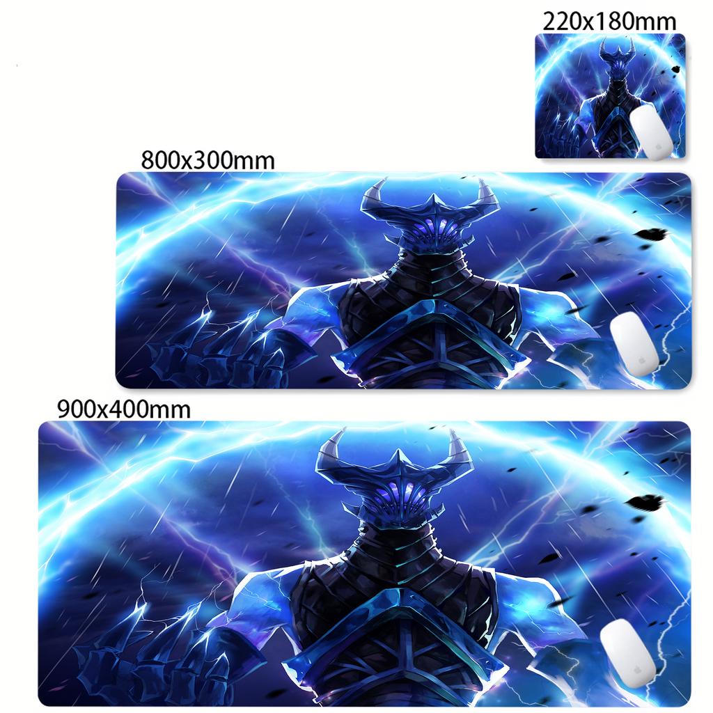 DOTA Logo Pattern Mouse Pad Big Gaming Mousepad Waterproof Desk Mat Soft Cloth Surface NonSlip Rubber Bottom for Anime Game