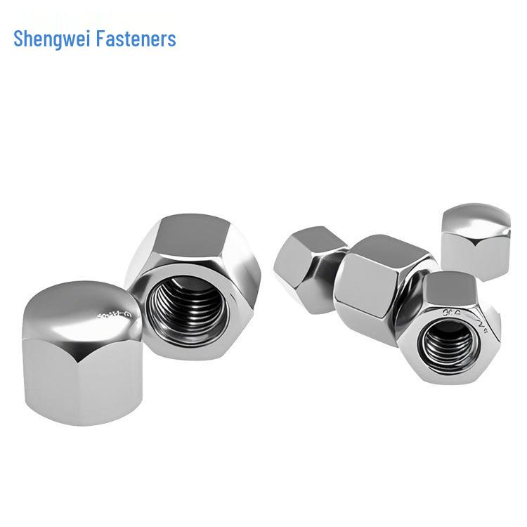 Stainless Steel Low Profile Hex Cap Nut - M3/M4/M5/M6/M8