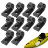 50Pcs Kayak Bungee  Hook Tie Down Hook Kayak Attachments J  Hook for Kayaks Canoes Rowing Boats Easy To Install