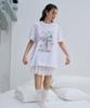 Metapeo Met Flower Base Dtp Short Sleeve T-Shirt Pure White