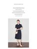 Nanyou High-Quality Elegant Lapel Shirt Dress for Women - High Waist Summer Style