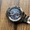 Used CITIZEN ATESSA Eco-Drive Radio Controlled Solar Powered Watch AT8040-57L for Men, Working Condition