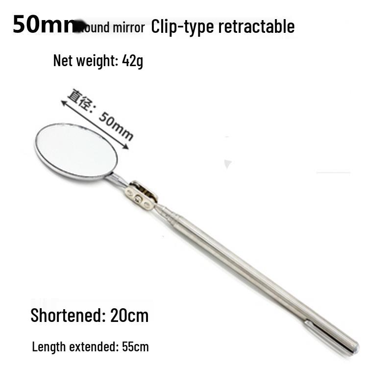 Magnetic Pickup Tool with Light & Inspection Mirror for Auto Repair