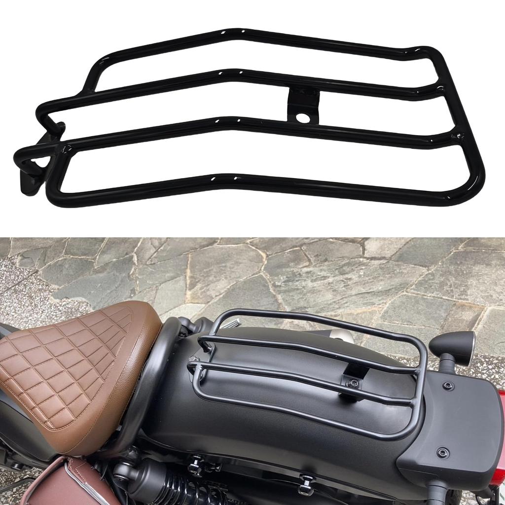 Yoothi Compatible Rear Top Case Carrier Luggage Rack for CMX Rebel and 500 Motorcycle Rebel 250 Rear Luggage Top Case Carrier Support 300/500, 250,