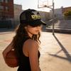 USA Logo Baseballkappe mit breiter Krempe Sonnenschutz Verstellbar Für Sommerliche Outdoor-Aktivitäten