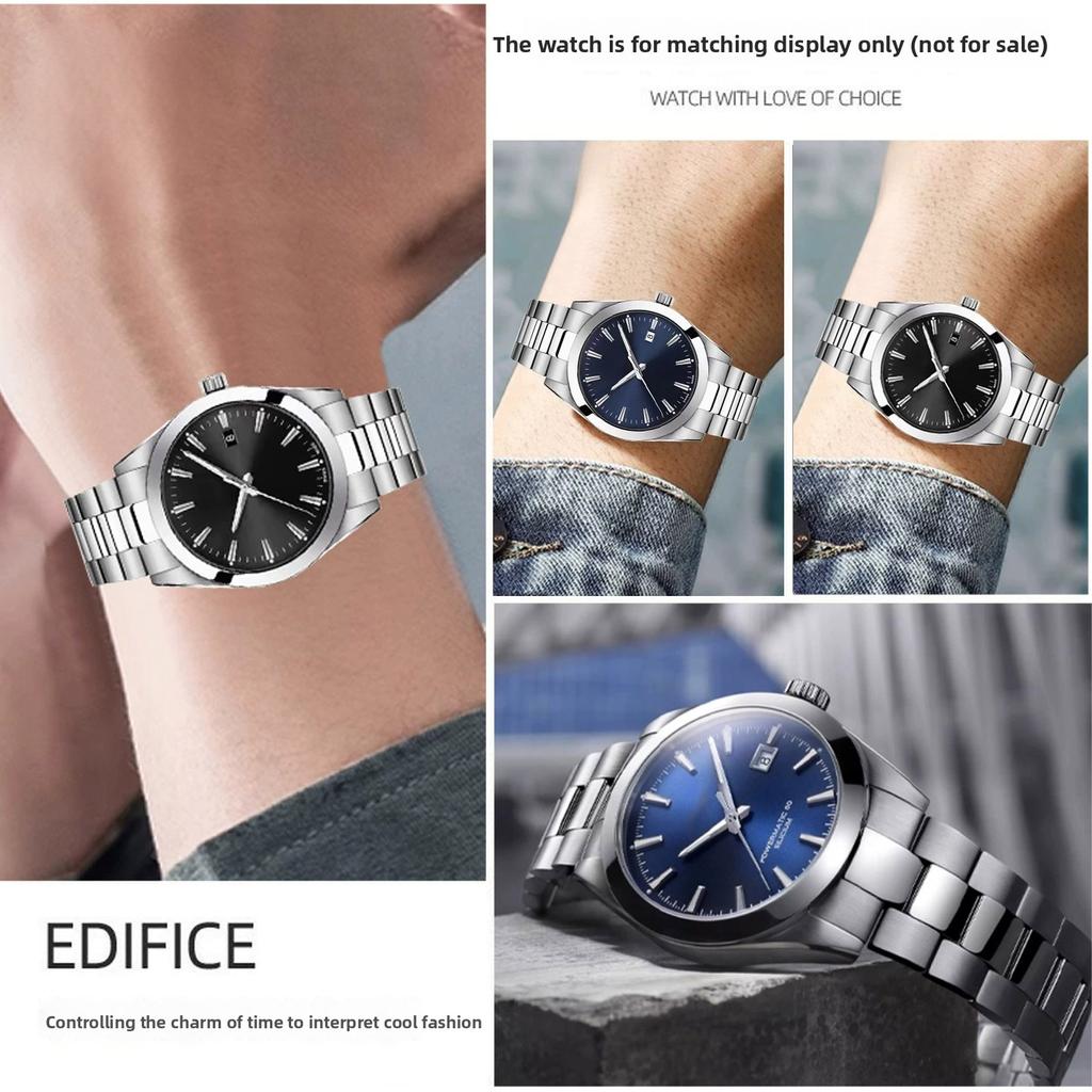 T127 Stainless steel strap 21mm For Tissot demeanor series men's Watchband T127.407 Curved End Links Metal Wristband bracelet