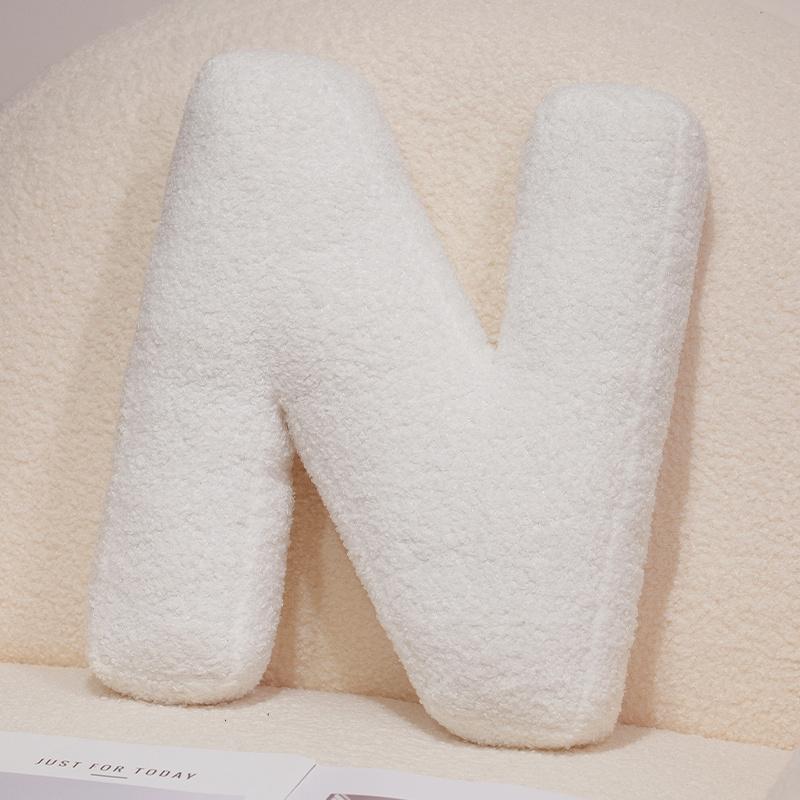 Cozy English Letters Pillow Sofa Cushion Living Room Decor 26 Letter Stuffed Doll Toy Kids Pillow Teaching Words Game Kid Toy