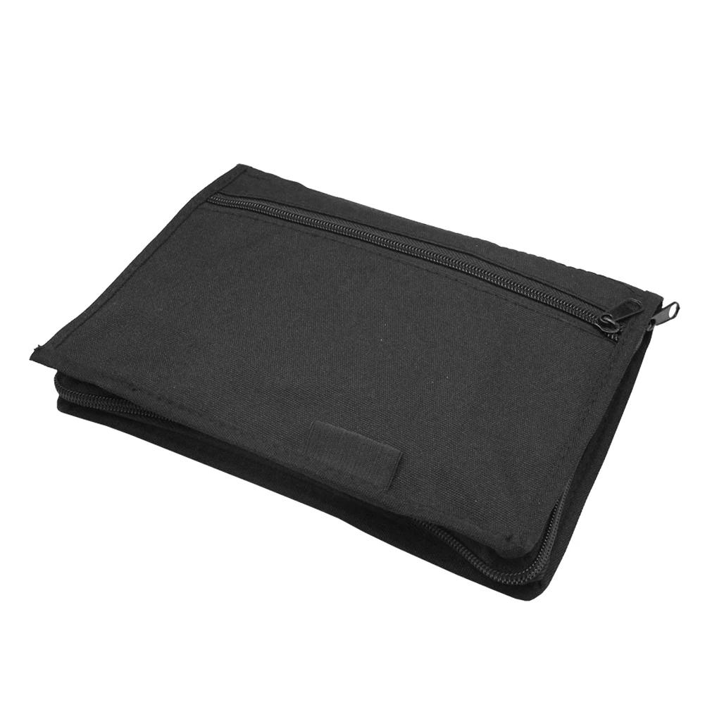 Portable Car Document Storage Bag Multi-pocket Interior Supplies Oxford Cloth Glove Box Manual Registration Card Storage Bag