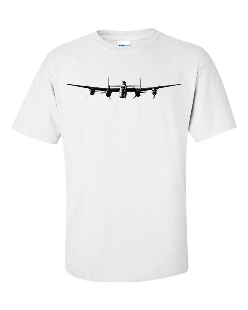 Lancaster Heavy Bomber Aircraft RAF WW2 TShirt 2XL