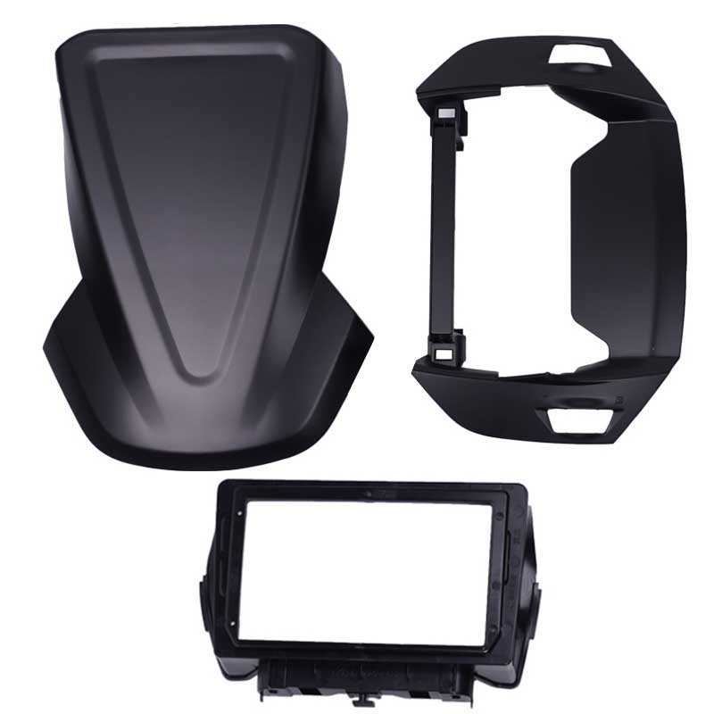 9 Zoll für Ford Escape Kuga C-Max 2013-2019 Autoradio Stereo Android MP5 Player Armaturenbrett Gehäuse Rahmen 2 Din Head Unit Fascia