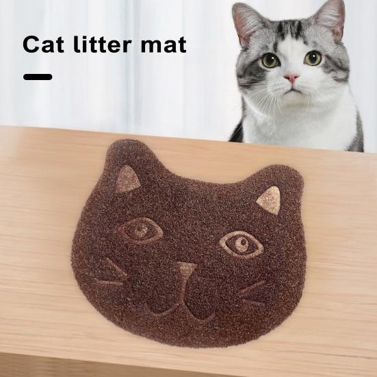 Yousheng Cat Litter Mat Non-slip Waterproof Pet Food Mat Soft Eco-friendly Silicone Feeding Pad for Dogs Cats