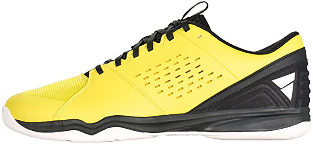 Victorus Trian Evolve V Table Tennis Shoes with Removable Insole, Lime Green, Sizes 22.5cm - 29.0cm, 25.5cm