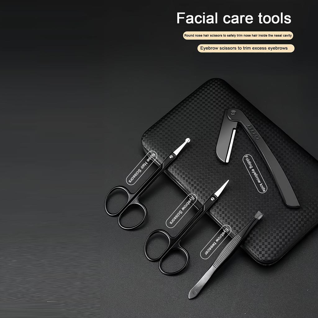24pcs Nail Clippers Set High Precision Stainless Steel Nail Files Sharp Nail Clippers and Nail Files Set, Convenient and Portable