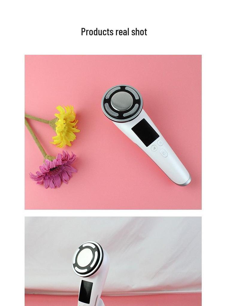 Home Microcurrent Ultrasonic Photon Facial Device with Hot & Cold Therapy