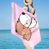 Bobo Dudu Dreams Moon Night Beach Towel, Super Soft Microfiber, Gift for Her/Him, Birthday, for Pool, Beach, Travel, Home Decor Fan gifts