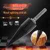 Firewood Splitting Drill Bit for Electric Drill and Hammer