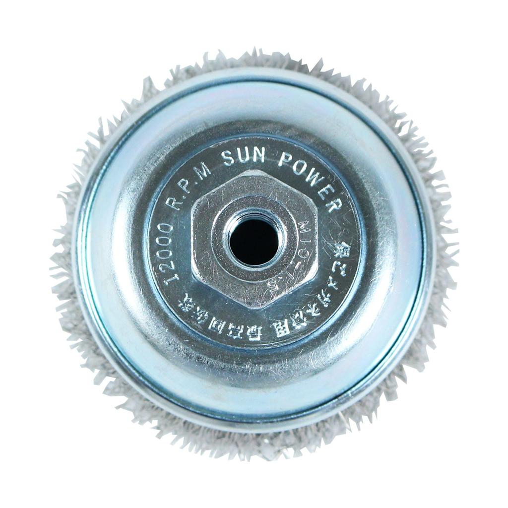 Bigman Cup Stainless Steel Brush, 75mm, Wire, DS-125
