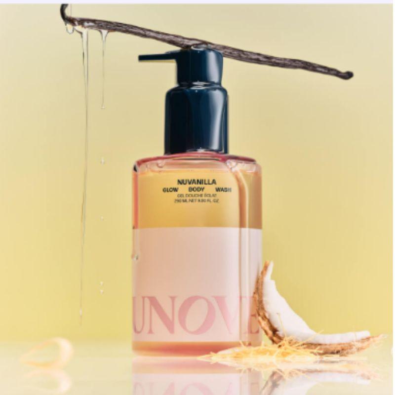 UNOVE Glow Body Wash 290ml (Rosy Aura / Nuba Vanilla Options)