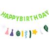 Adorable Daisy Themed Happy Birthday Flags For Kids Party Decoration Setup And