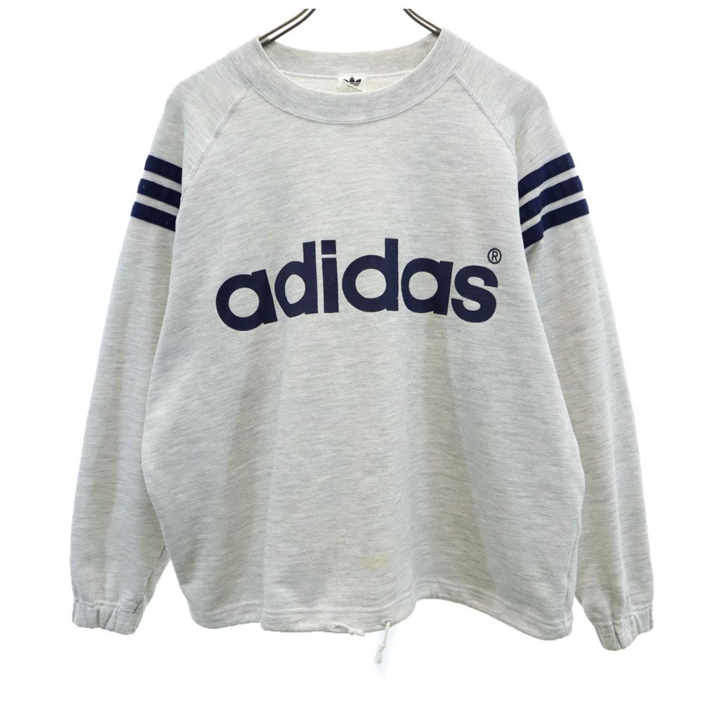 adidas 80s Made in Japan, made by Descente, vintage Long sleeve sweat trainer Men's Used
