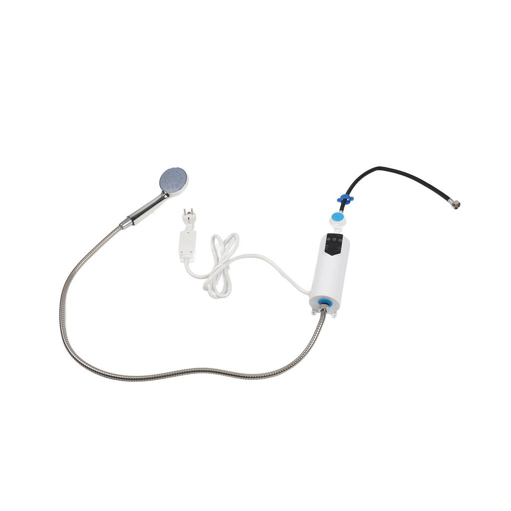 Mini Electric Water Heater DN15 Thread 5500W Thermostatic Instantaneous Water Heater with Shower