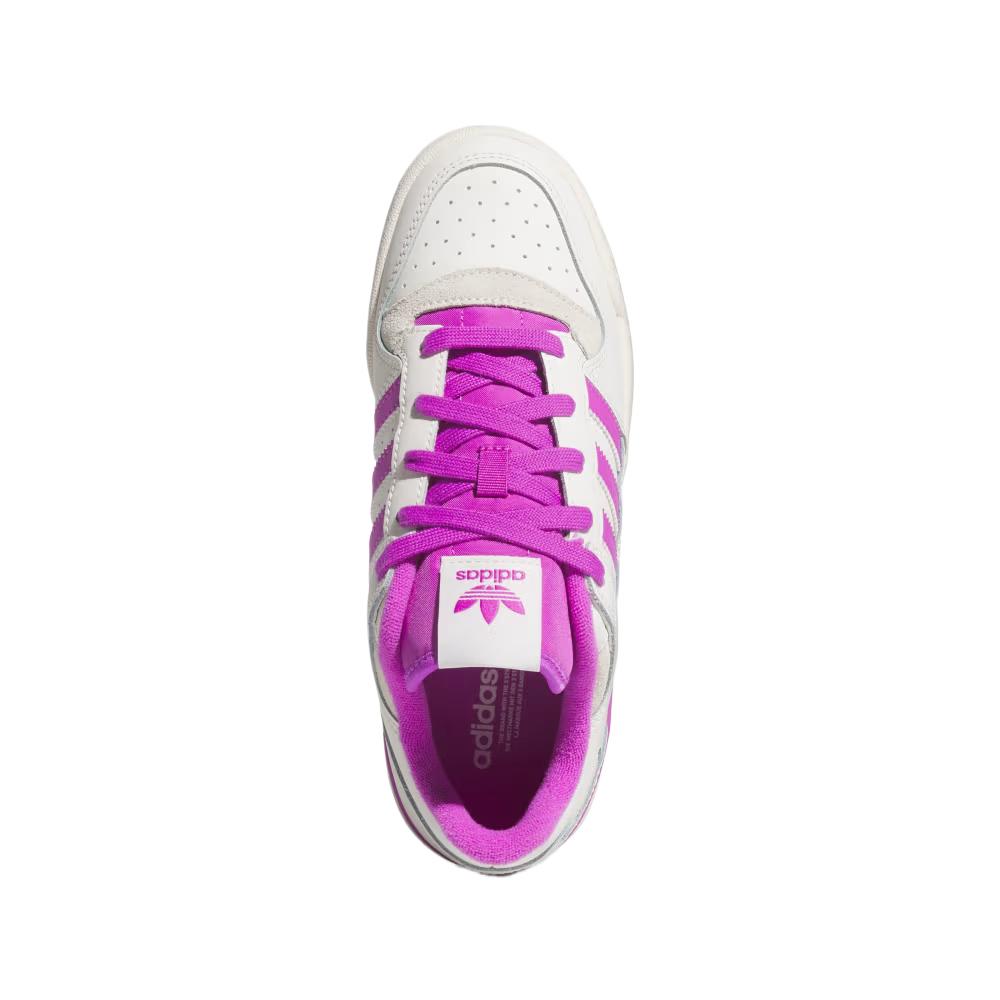 Adidas  Forum Low CL White Purple Burst Women Sneakers Cloud-White Cream-White JR0474