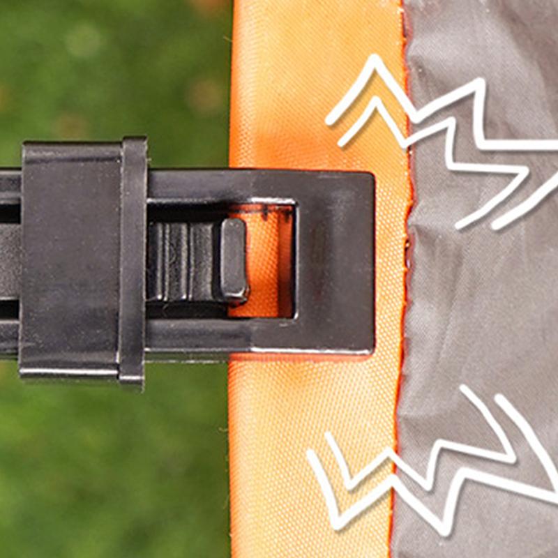 10/20/30 Pcs Outdoor Tent, Canopy, Windproof Fixing Clip, Hanging Clip, Suspension Buckle, Plastic Clip