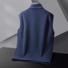 Plus Size Men's Fleece Stand Collar Vest - Autumn/Winter Loose Fit
