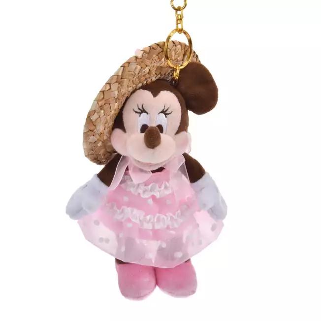 Disney Plyšová panenka Klíčenka Minnie Plyšová Klíčenka Letní styl Japonsko NOVÁ