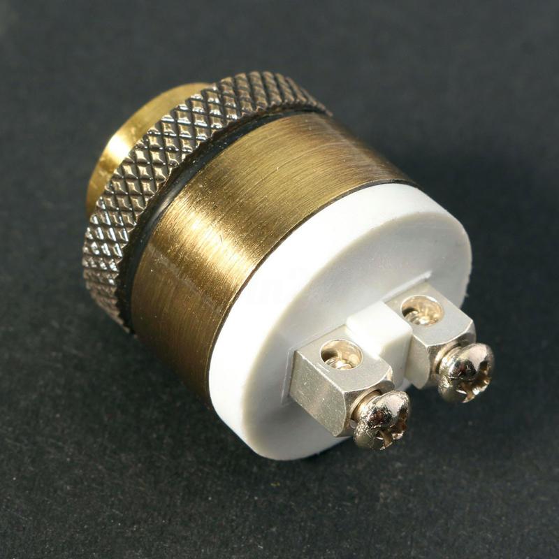 1.6 x 2.7cm Brass Metal Momentary Push Button Door Bell Doorbell Switch 16mm