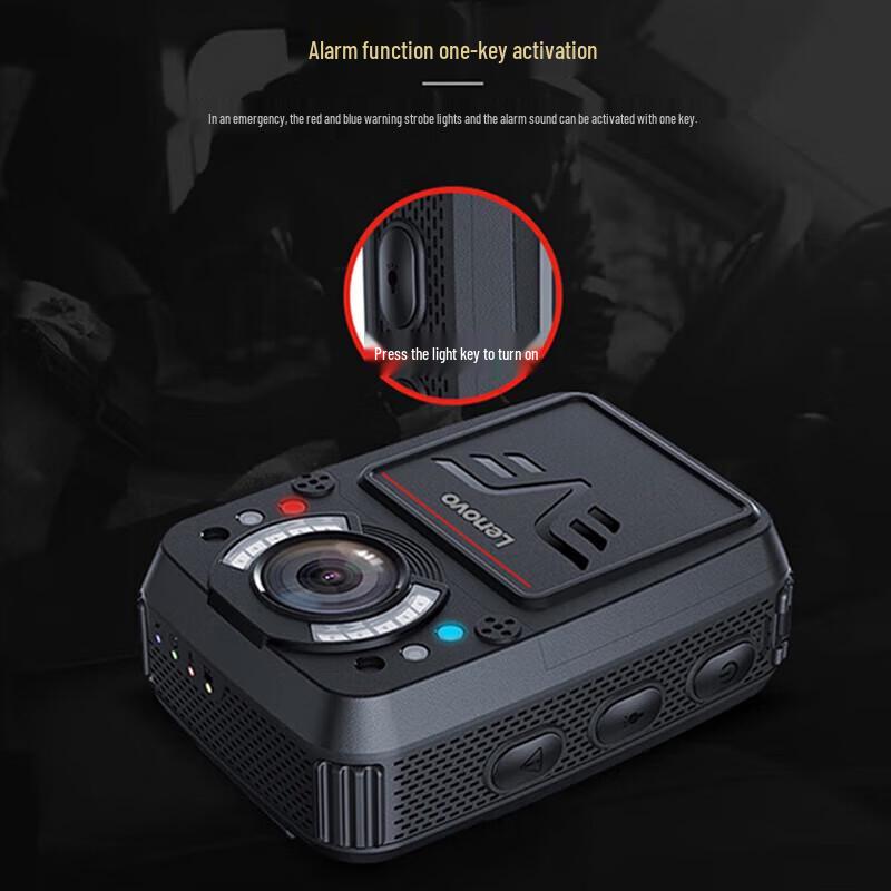 Lenovo 2K HD Portable Infrared Night Vision Body Camera