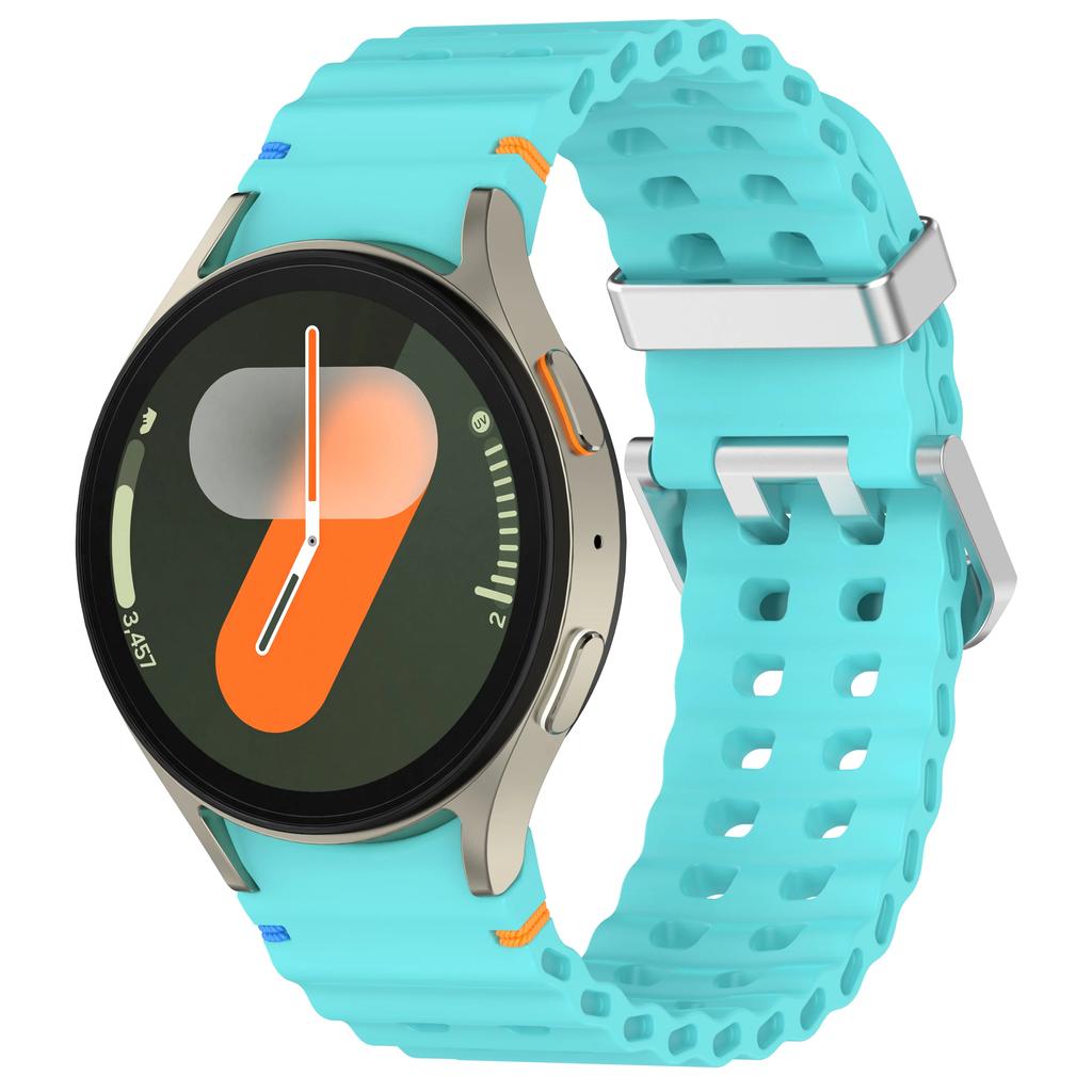 Band for Samsung Galaxy Watch 7/6/5 Pro/4 classic 40mm 44mm Sport Silicone No Gaps wrist correa Bracelet Galaxy Watch 7 straps