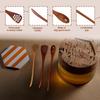 3 Pack Wooden Honey Mixing Stirrer Honey Dipper Sticks Honey Spoon, Wooden Honey Spoon and Dipper, Honey Sticks for Tea Spoons, Coffee Stirring