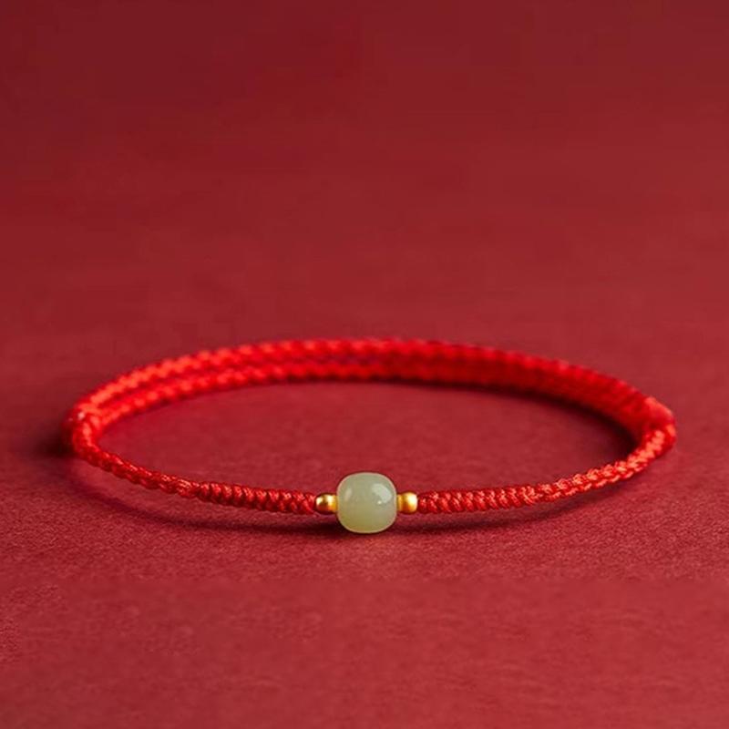 Chinese Style Handmade Adjustable Woven Rope Bracelets For Women Men Versatile Lucky Bracelets Jewelry Accessories Gifts