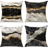 New Summer Hot-selling Light Luxury Series Simple Marble Sofa Bedside Cushion Pillow Cover