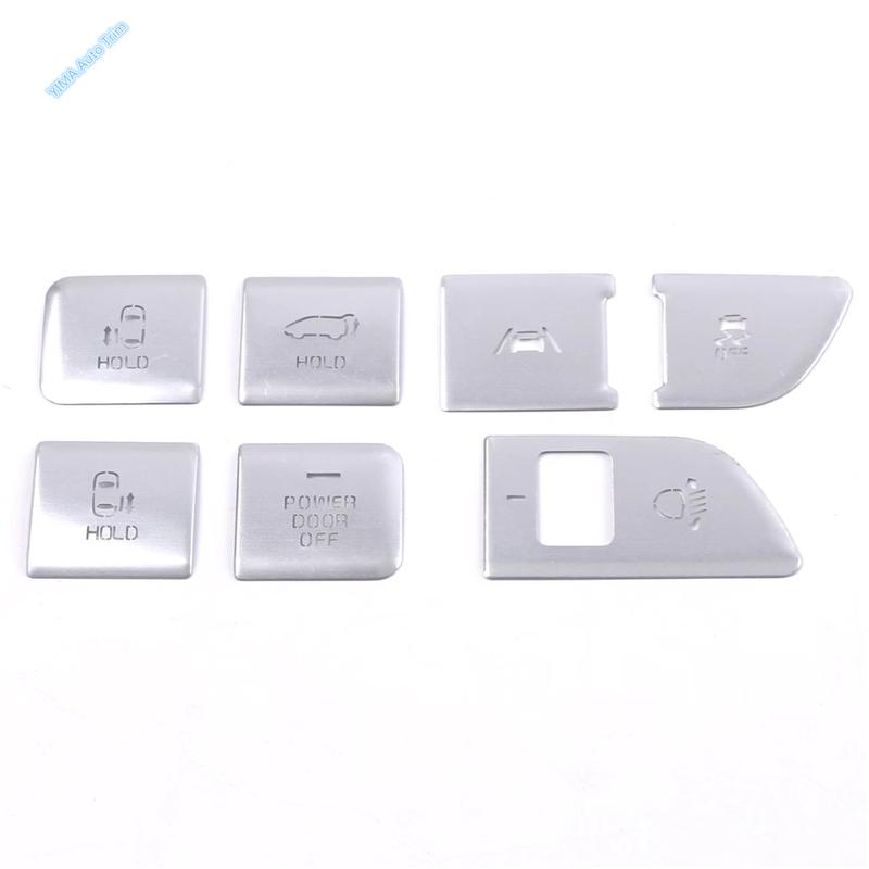 Interior Button Decoration Sequin Cover Sticker Trim Garnish Molding For Kia Carnival KA4 - 2024 Modification Accessories
