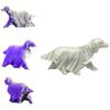 Realistic Halloween Pet Statue Premium Resin Craftsmanship Sturdy Resin Halloween Figurine For Year Round Home Decors