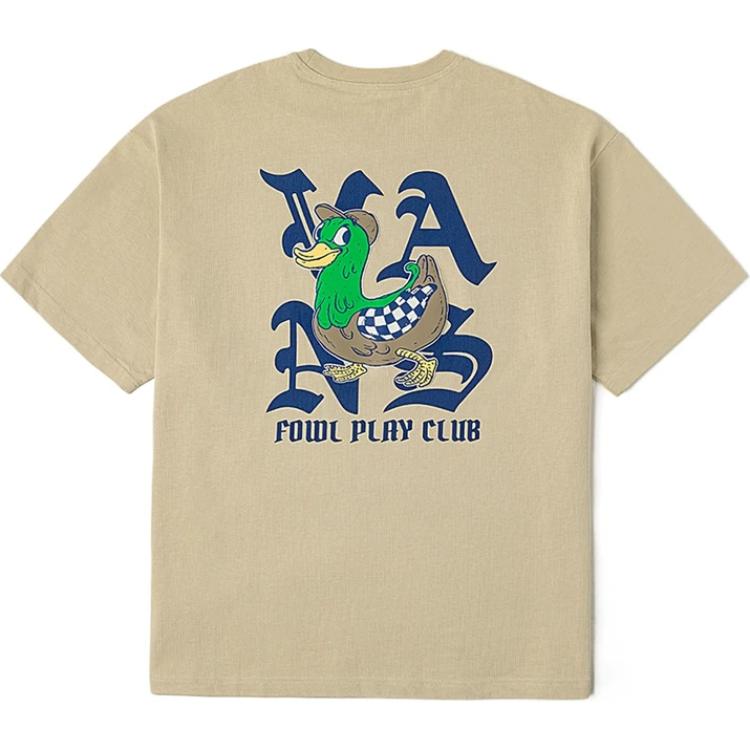 New Vans T Shirts Unisex Oat VN000NJC2N1