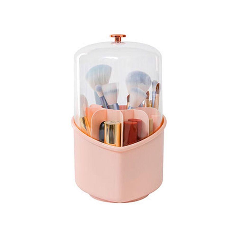 

Футляр для помады Подставка для карандашей для теней Ведро для хранения кистей Подставка для кистей для макияжа Коробка для хранения косметики 02 with lid
