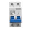 DC 500V 2P Mini Circuit Breaker DIN Rail Mount Low Voltage Circuit Breaker for Solar System B Type