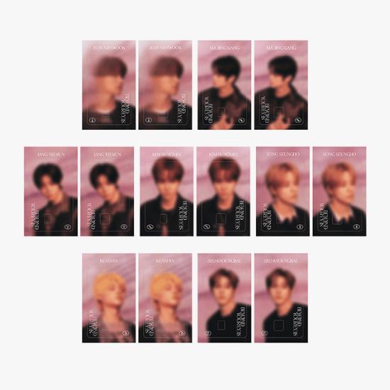 CLOSE YOUR EYES 1st Tour BEYOND YOUR EYES Card Cover Sticker